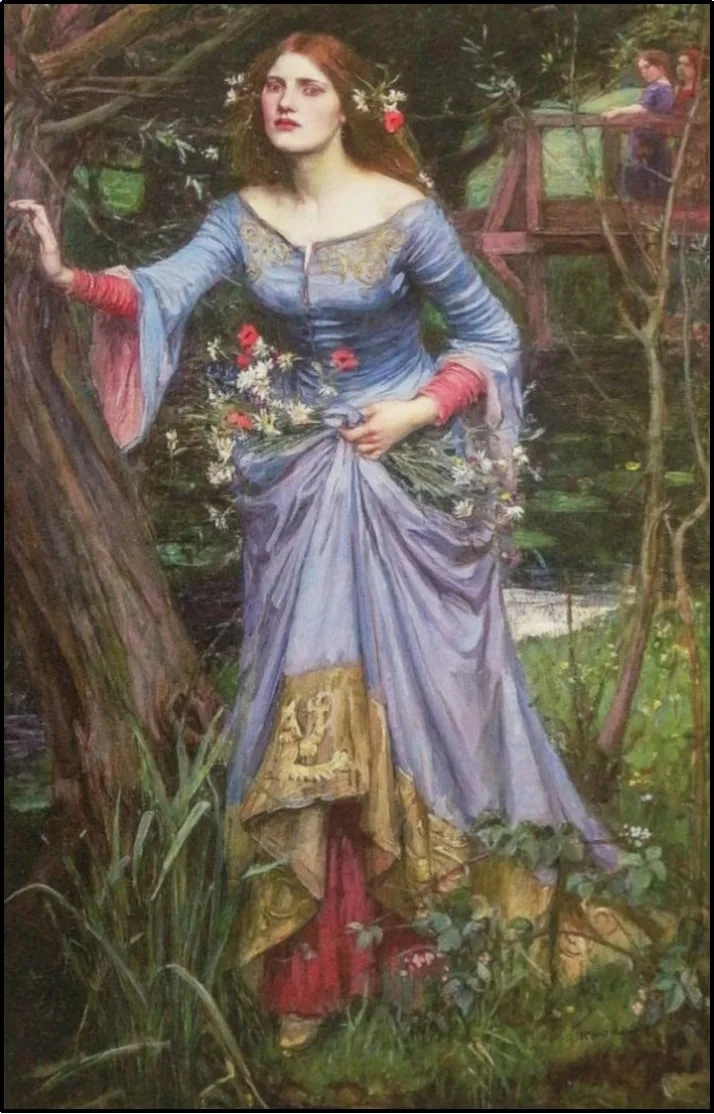 Ophelia, by John William