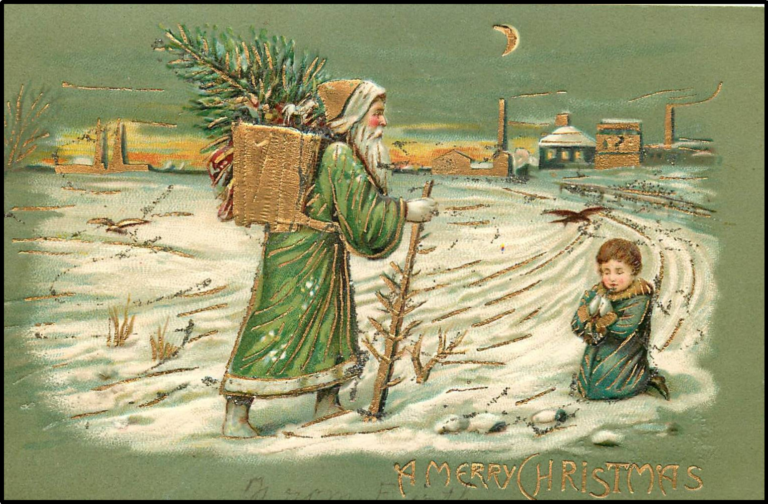 Antique Christmas Postcard