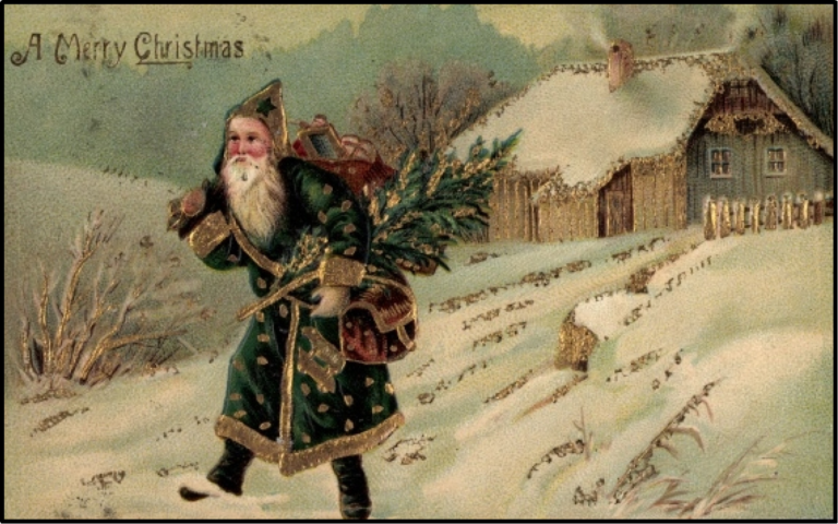 Antique Christmas Postcard